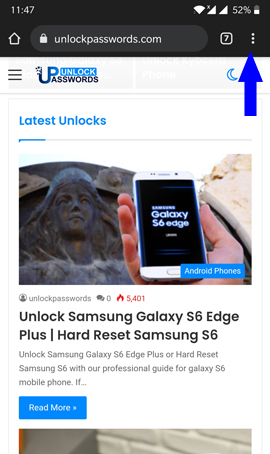 Delete History on Samsung Tablet